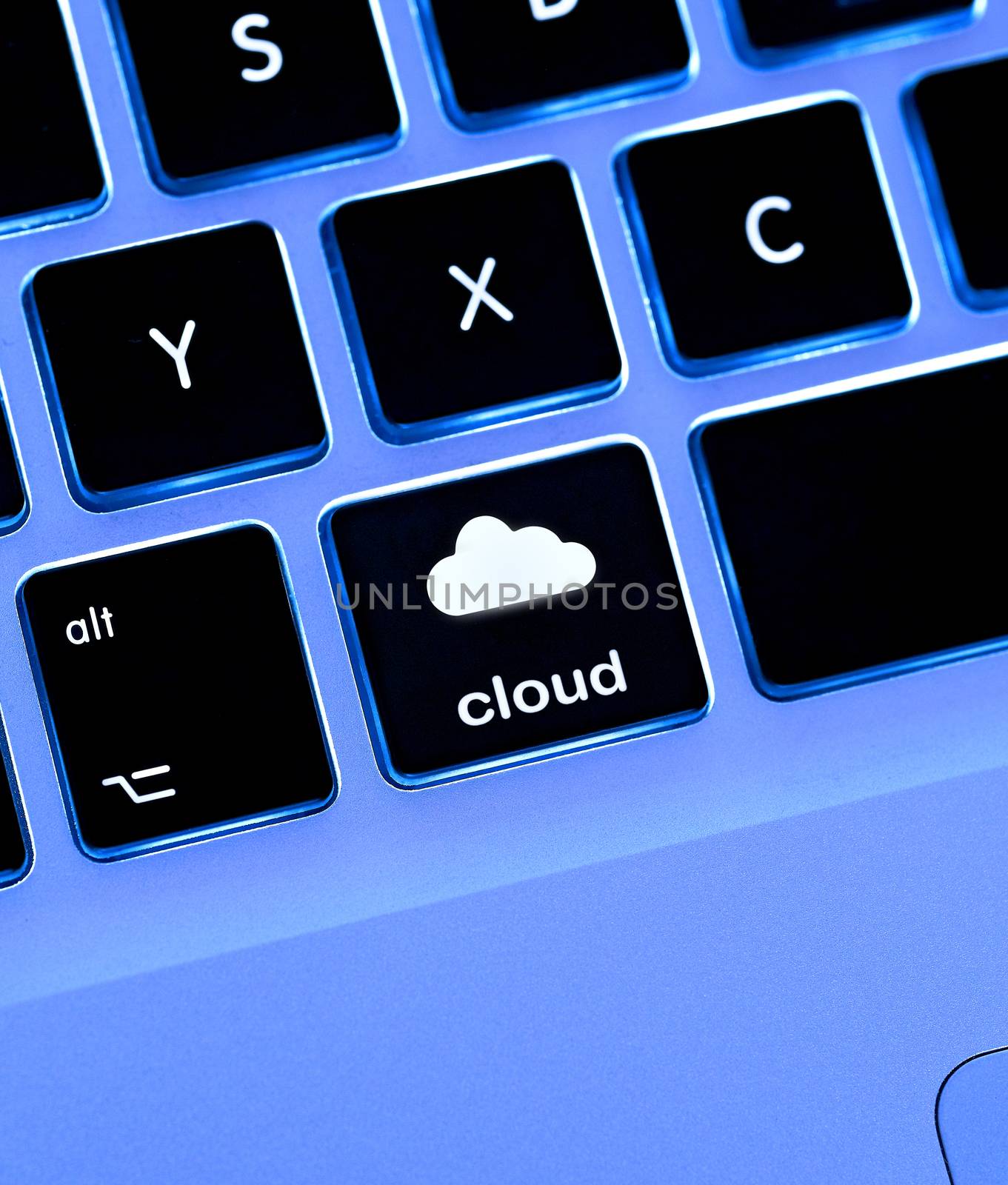 keyboard layout for cloud computing {super high resolution/shot with PhaseOne P45}