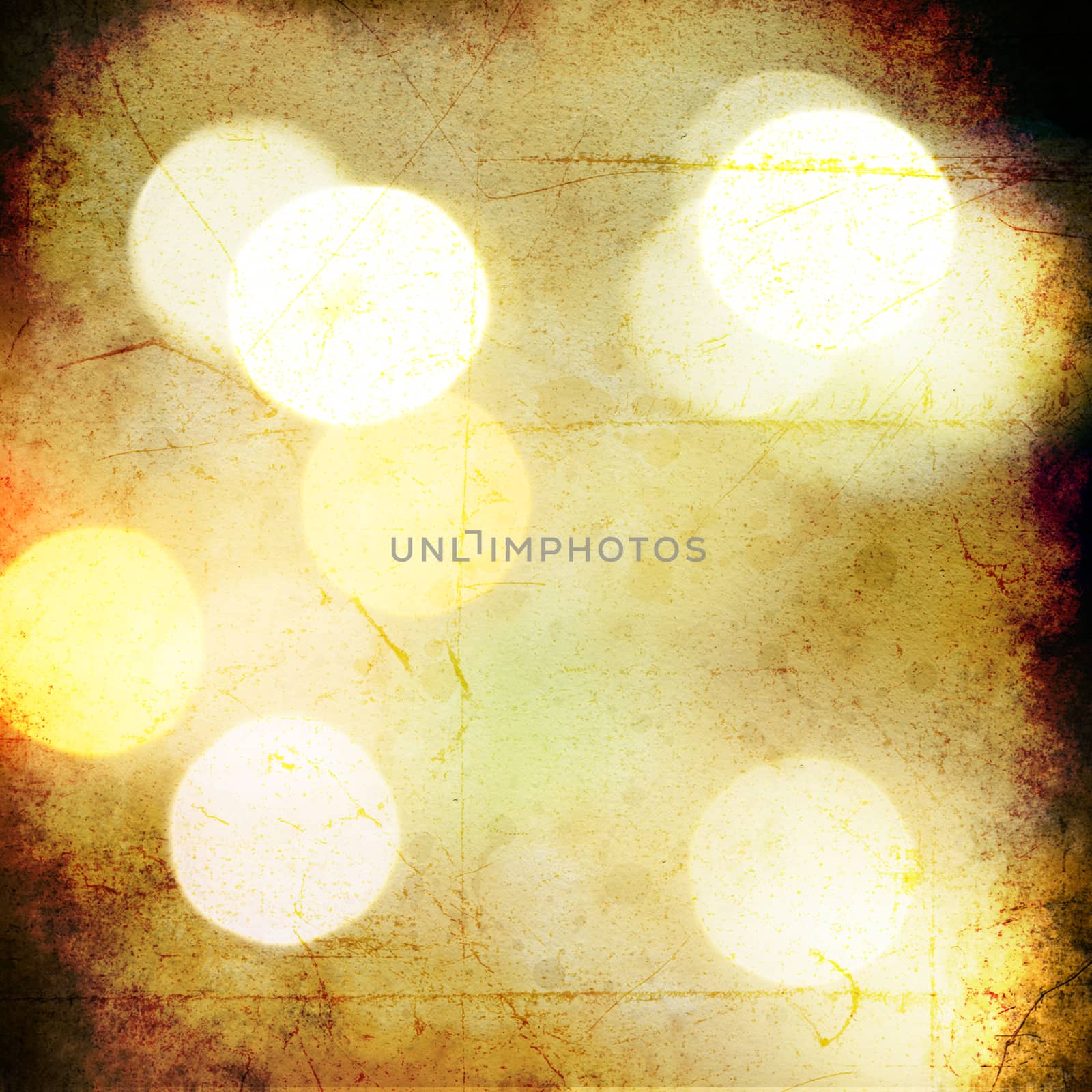 the texture, vintage background of bokeh design on grunge paper