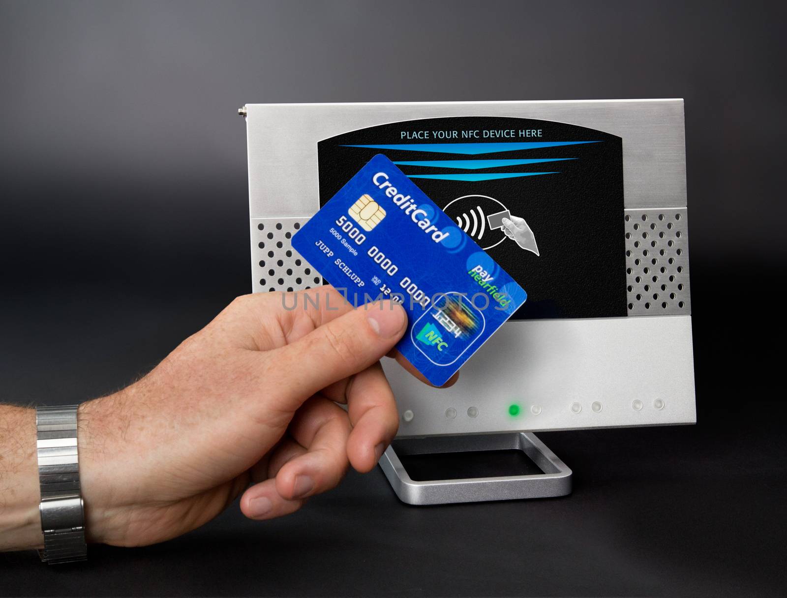 NFC - Near field communication / contactless payment 