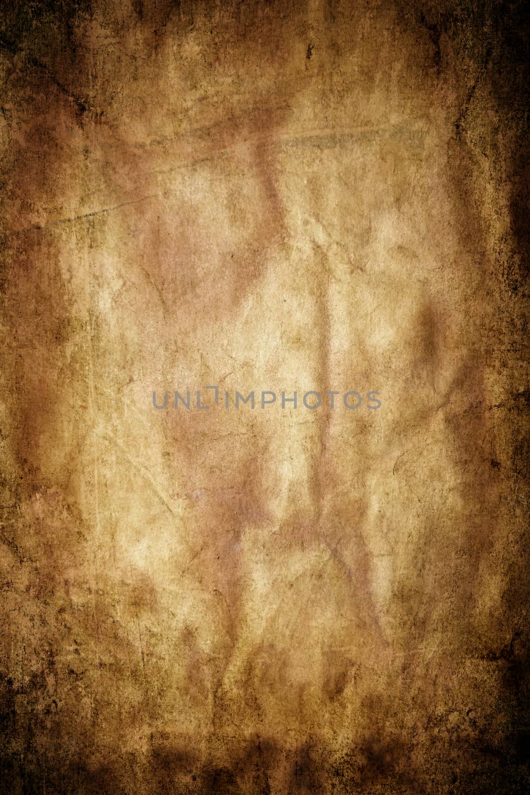 Old dirty crumpled paper texture