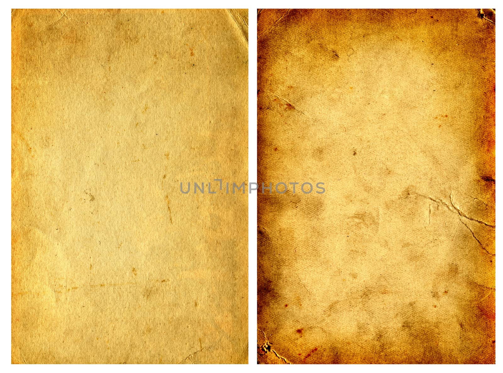 Two Vintage Papers by sabphoto