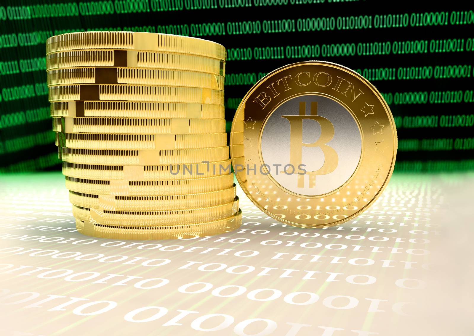 lots of bitcoins - bit coin BTC the new virtual money