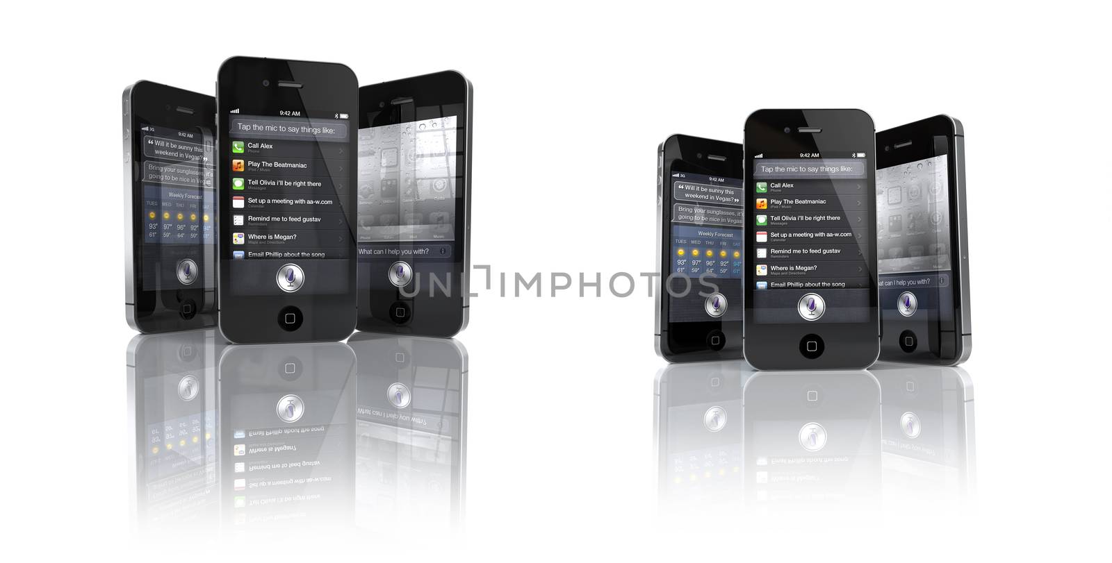 Apple iPhone 4S with Siri App by aa-w