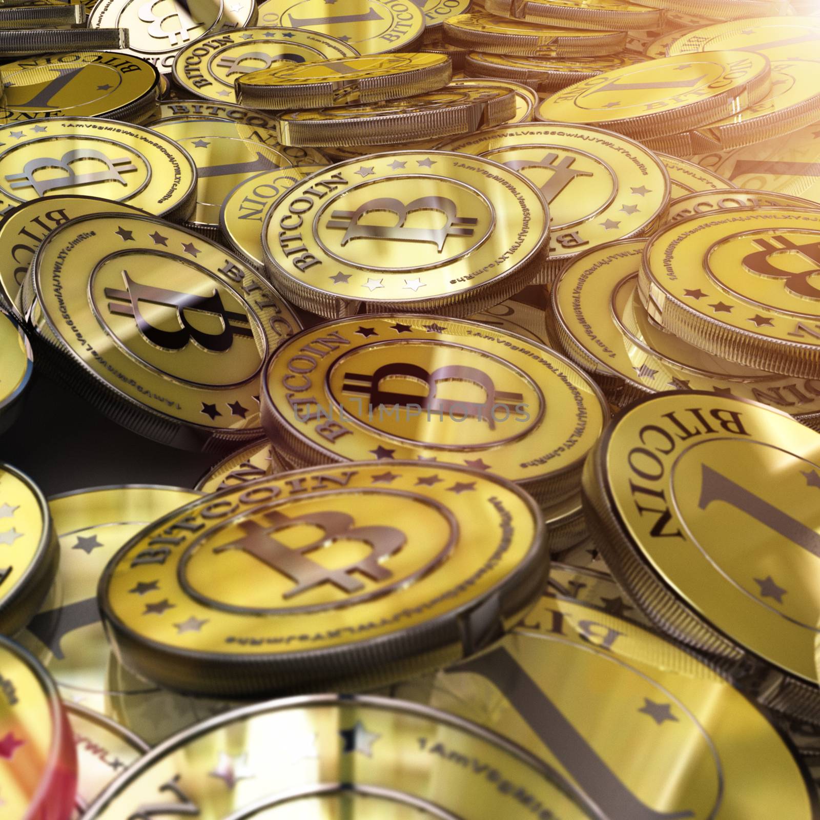 lots of bitcoins - bit coin BTC the new virtual money