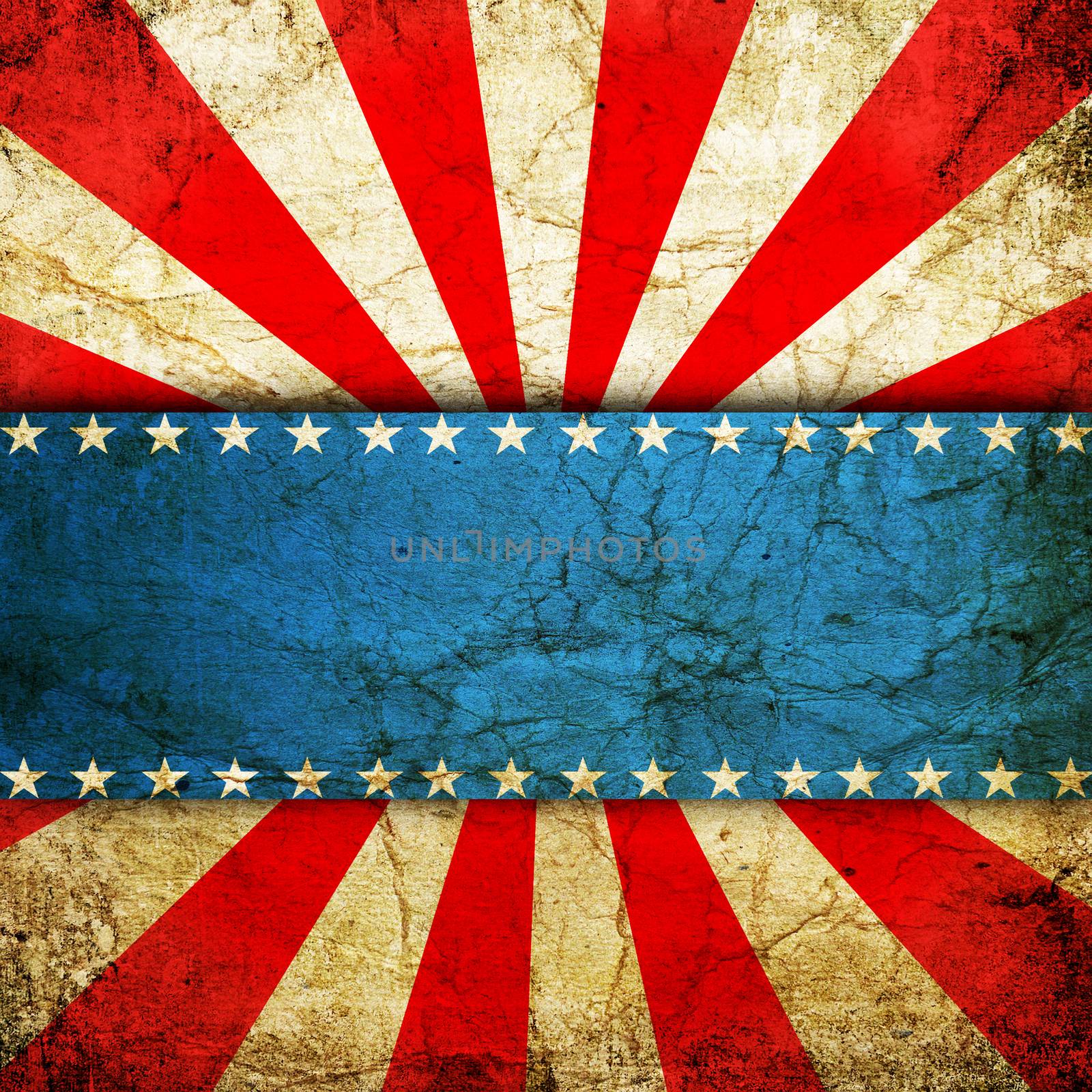 Grunge USA style background