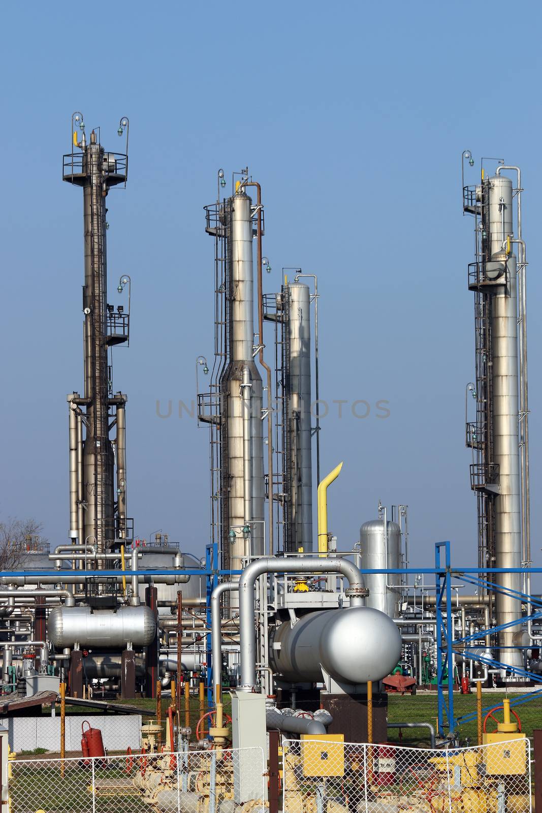 oil industry petrochemical plant detail by goce