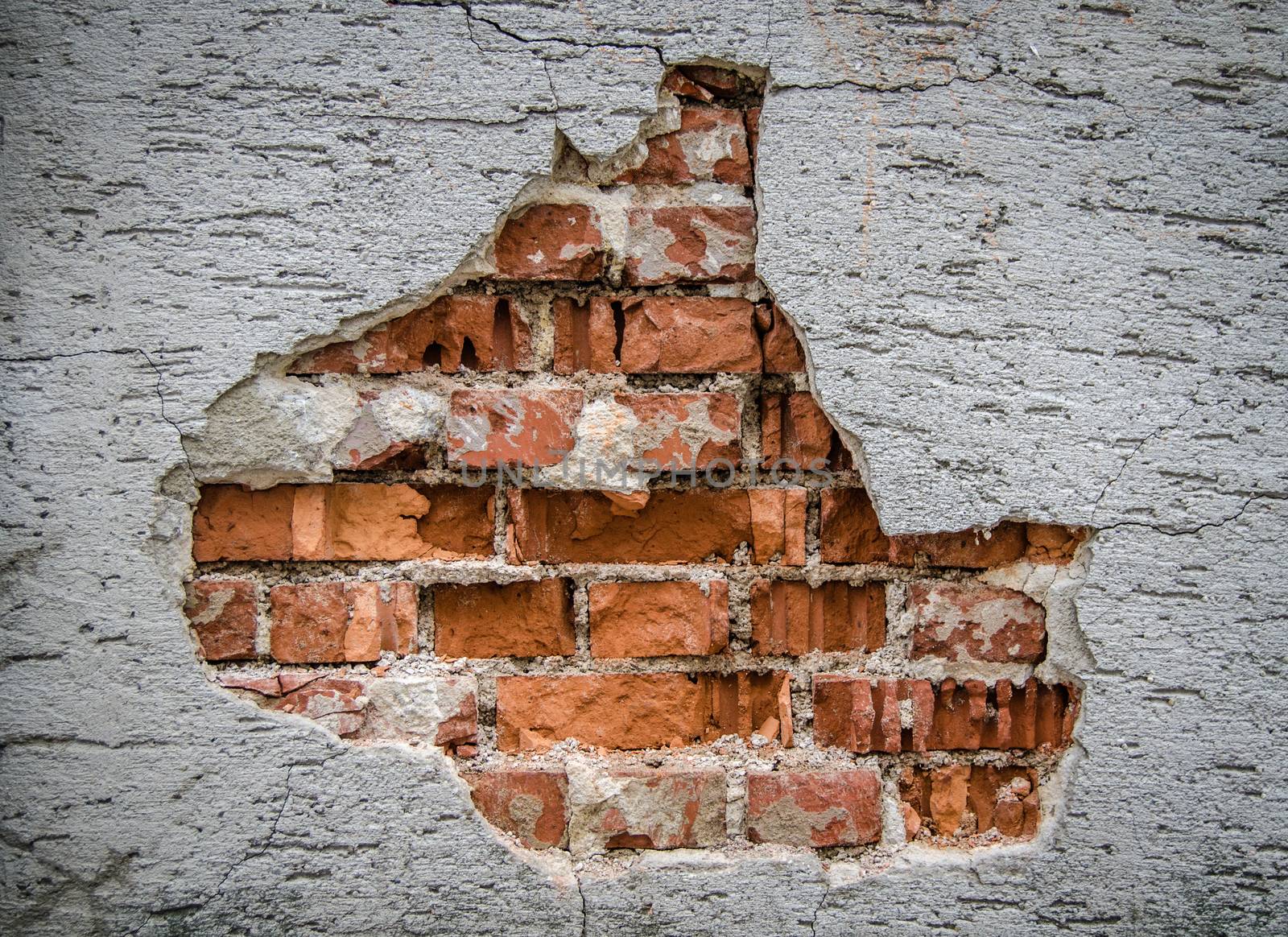 Broken Brick Wall by mrdoomits