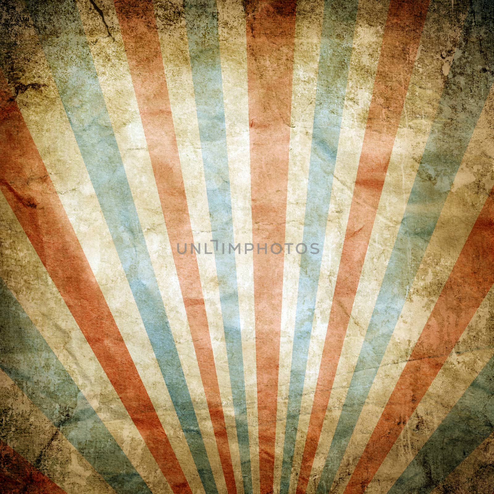 Dirty retro striped background