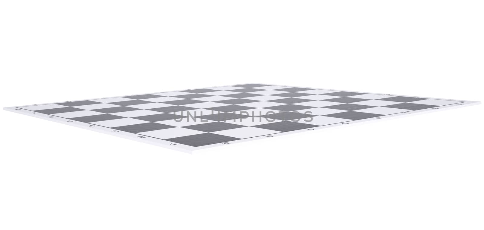 Empty chessboard by cherezoff