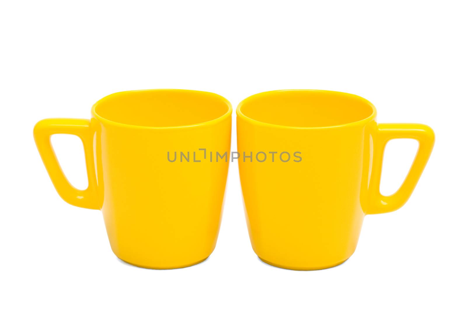 two yellow mug by terex