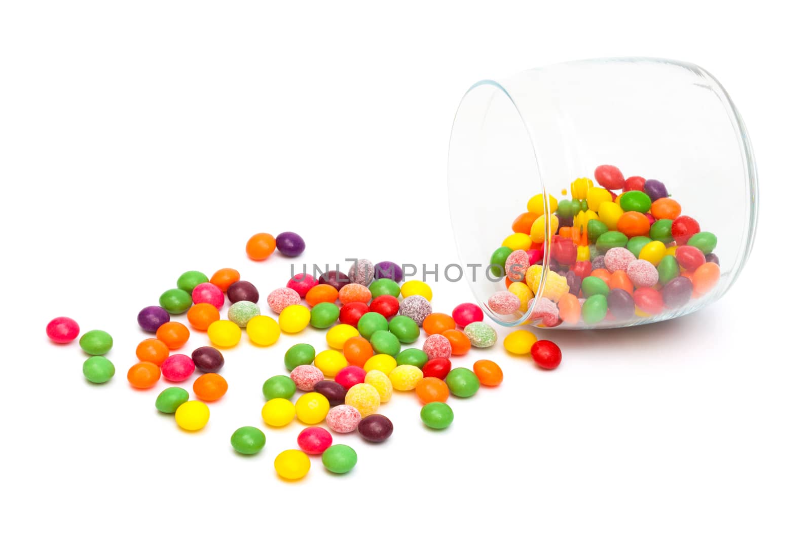 Candy in a glass jar by terex