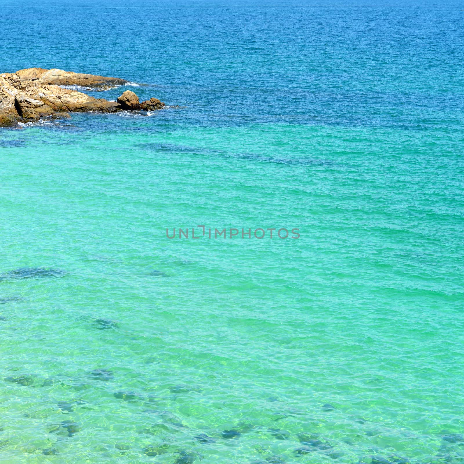 Tropical beach and sea in koh samed island Thailand  by opasstudio