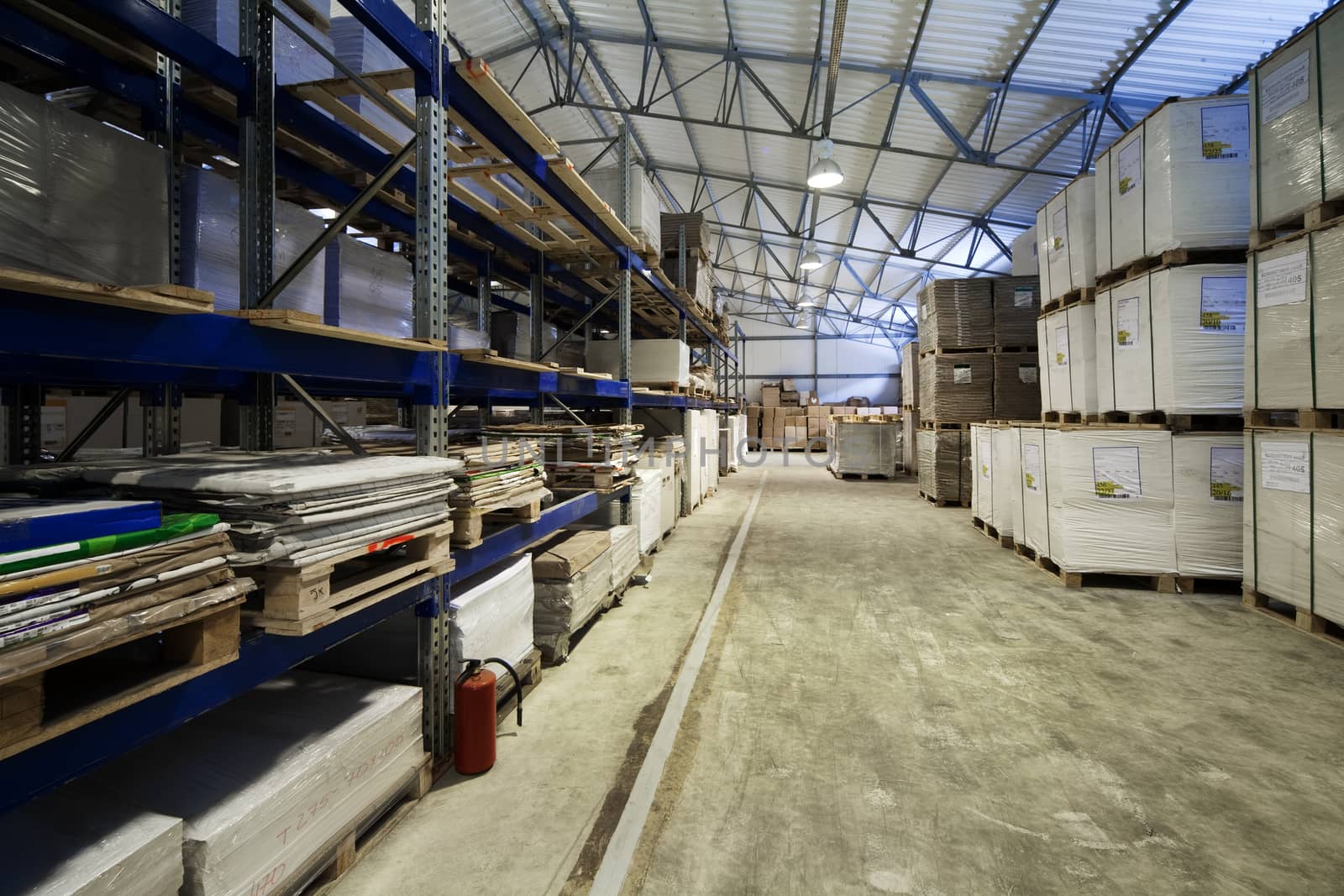 modern warehouse by terex