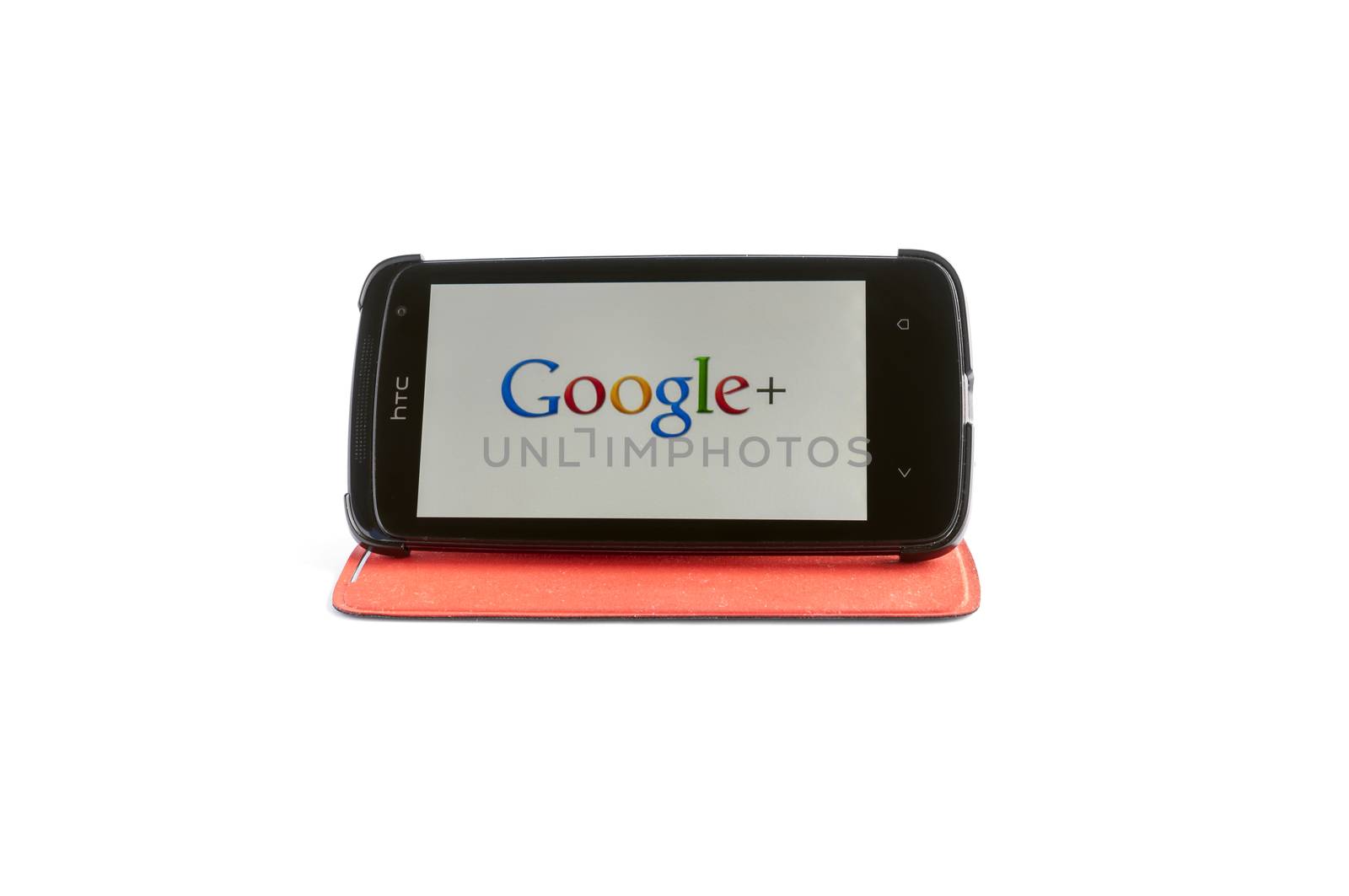 Photo of Google+ on smartphone screen by maxmitzu