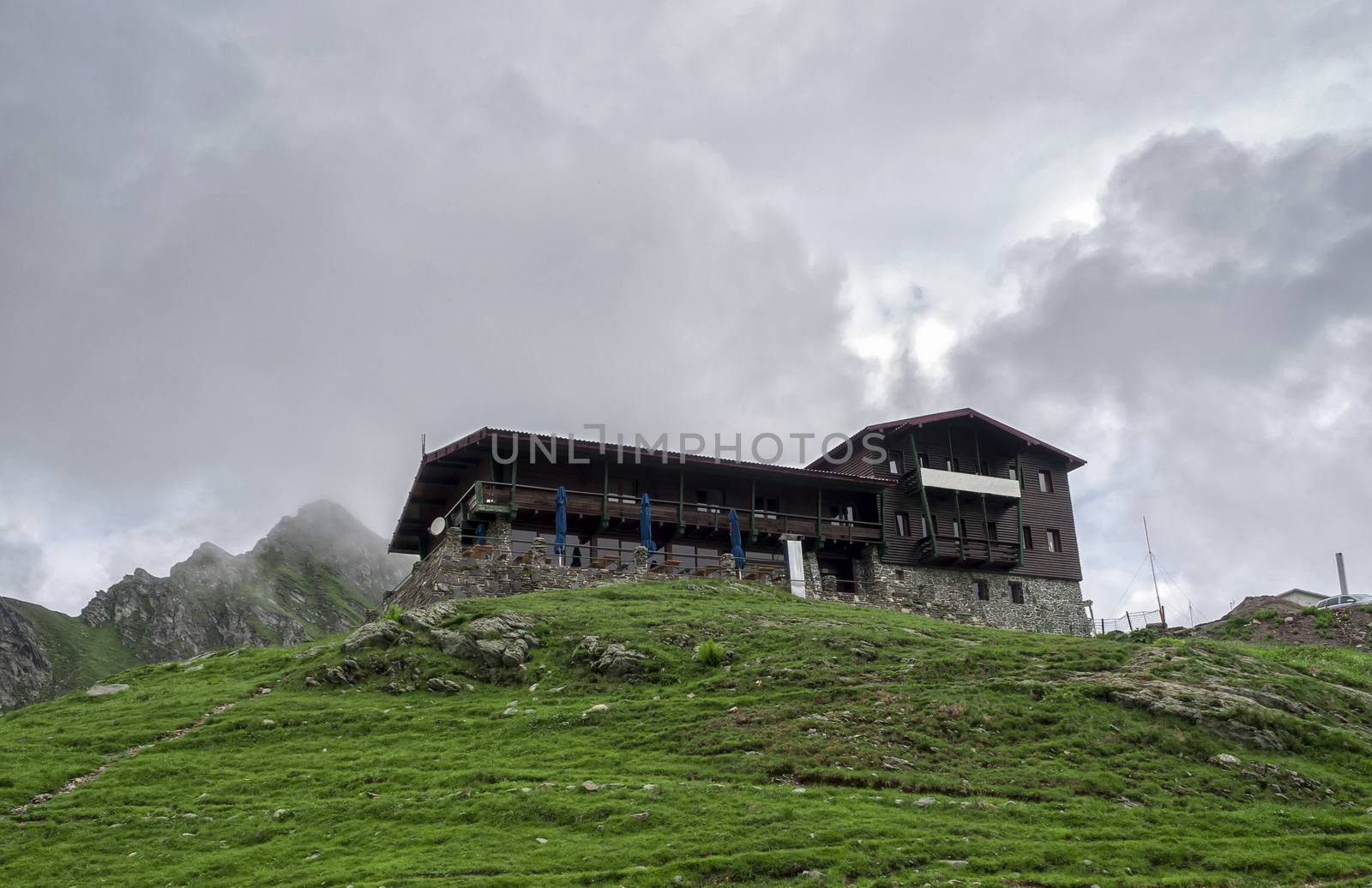 Mountain Hut in Romania (on the Transfagarasan road)