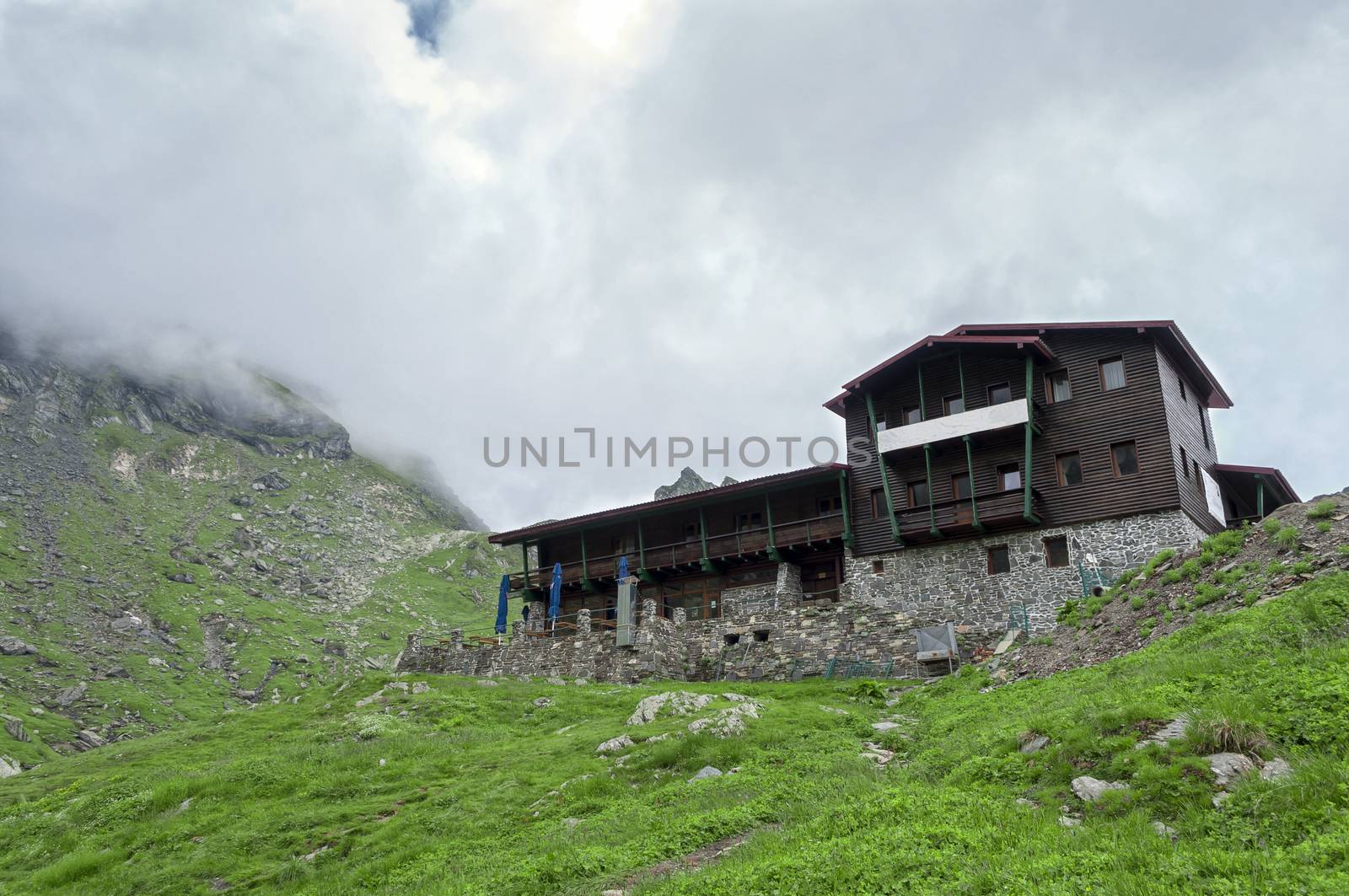 Mountain Hut in Romania (on the Transfagarasan road)