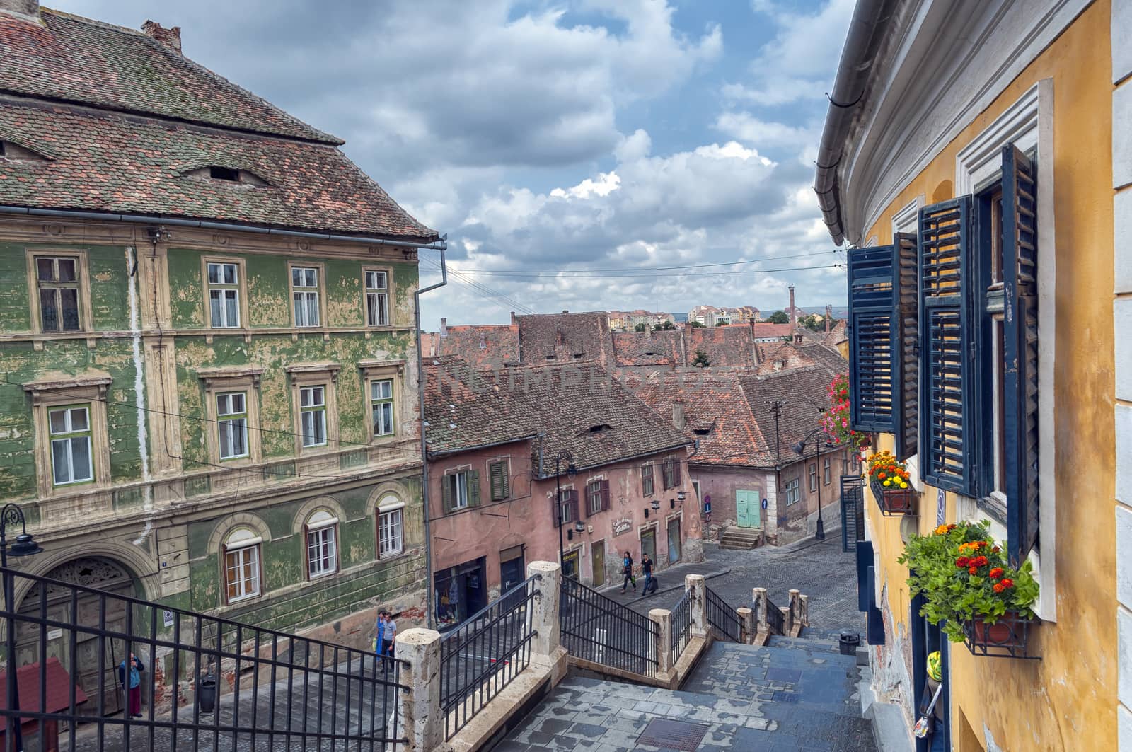 The Small Square of Sibiu by maxmitzu