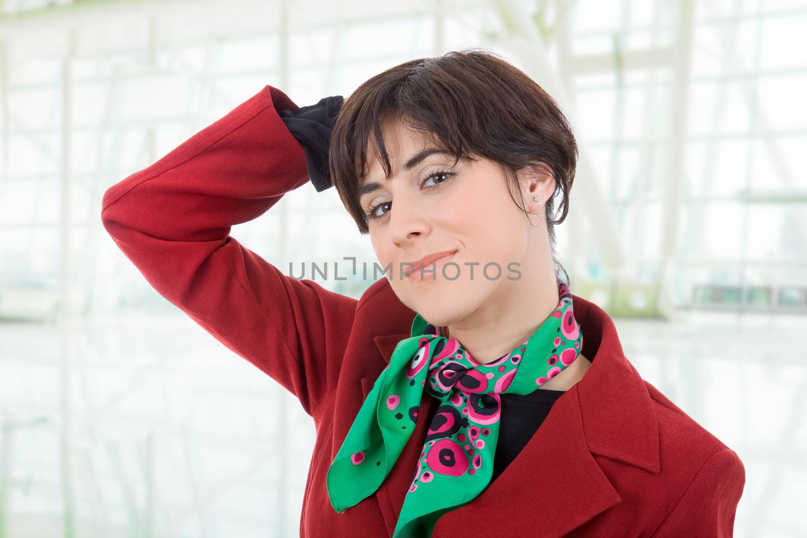 young business woman portrait at the office