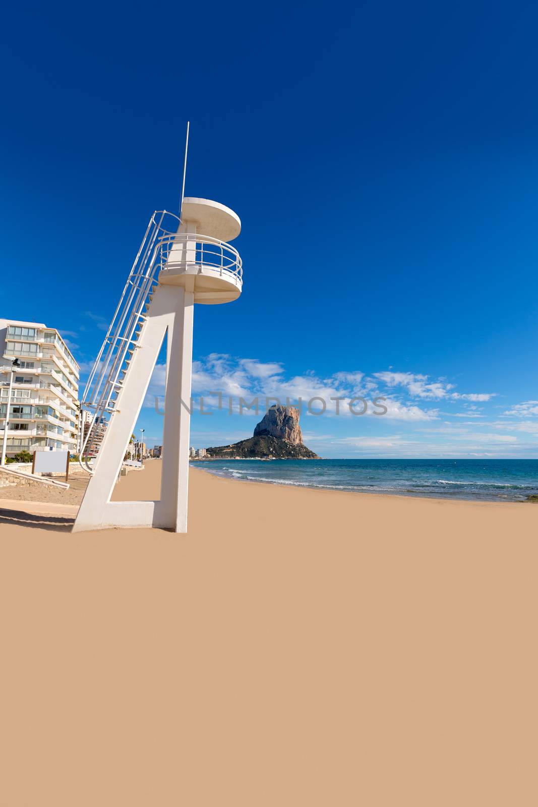 Calpe playa Arenal Bol beach near Penon Ifach Alicante by lunamarina