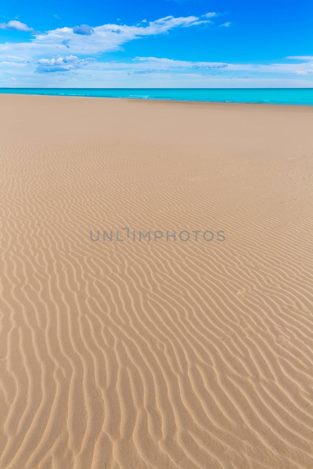 Canet de Berenguer beach in Valencia in Spain by lunamarina