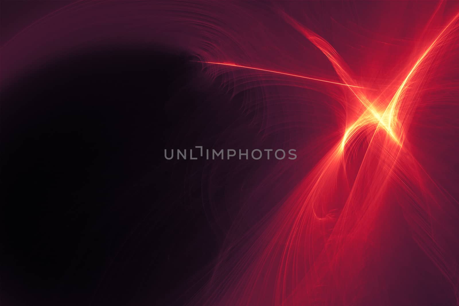 Beautiful abstract background on black