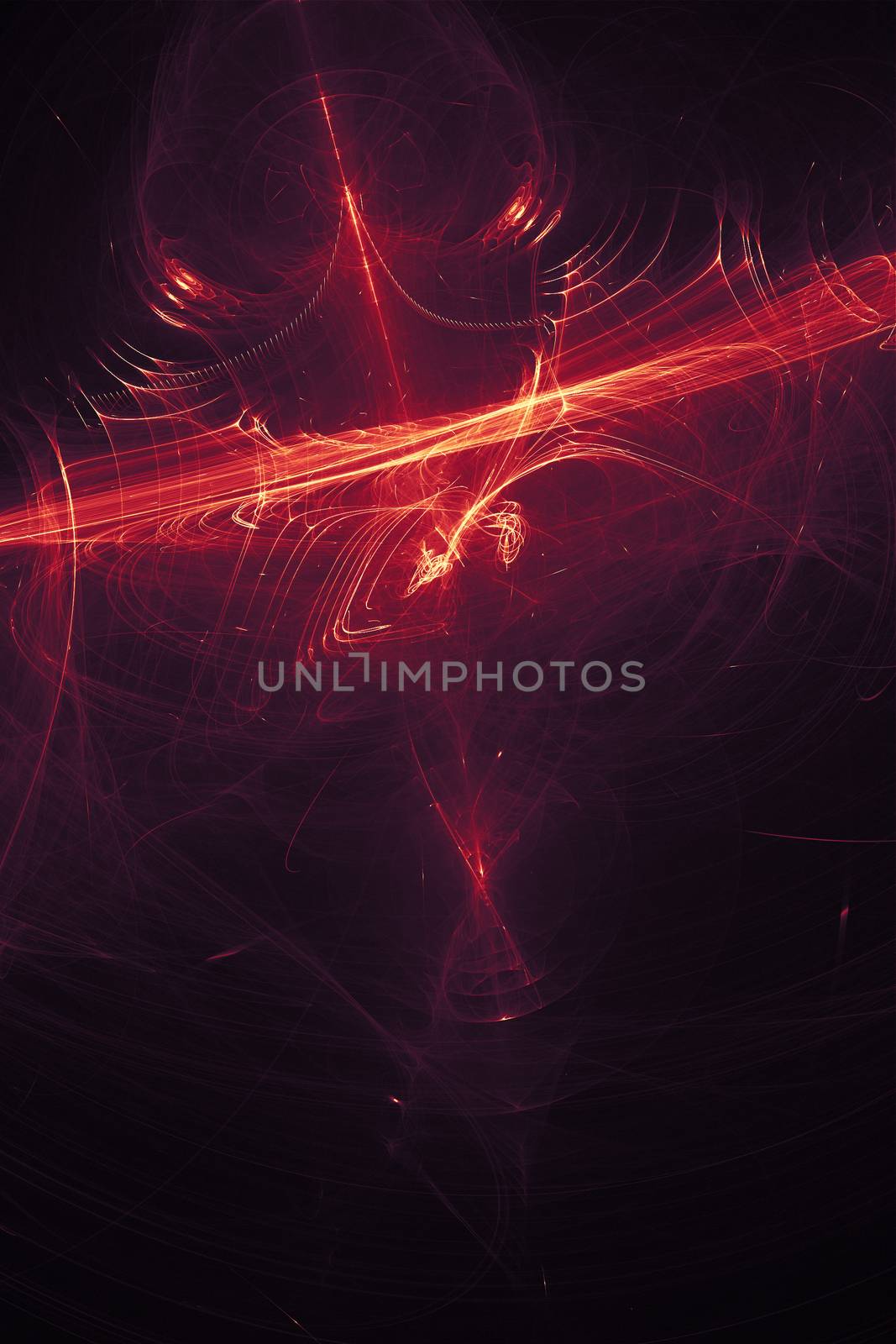 Beautiful abstract background on black