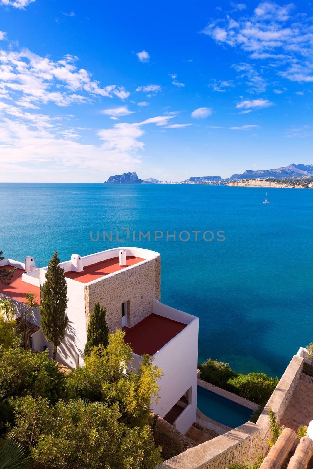 Mediterranean houses in Moraira Teulada at Alicante by lunamarina