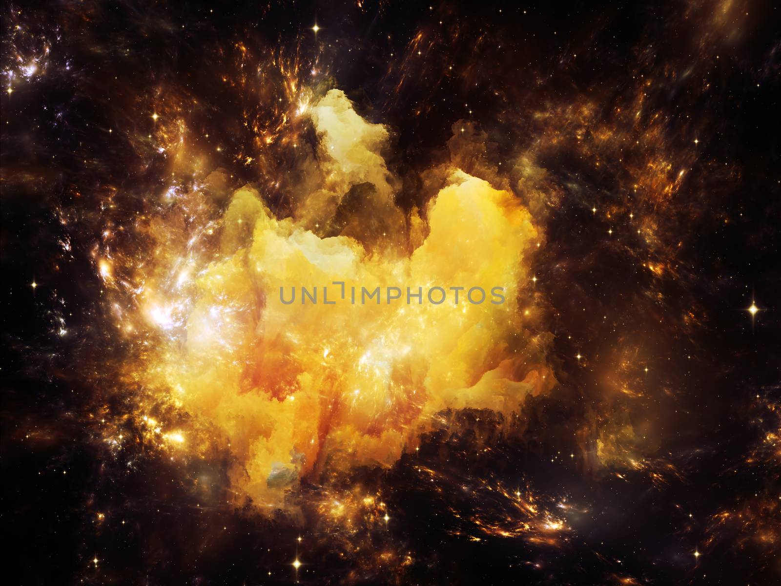 Virtual Orion nebula by agsandrew