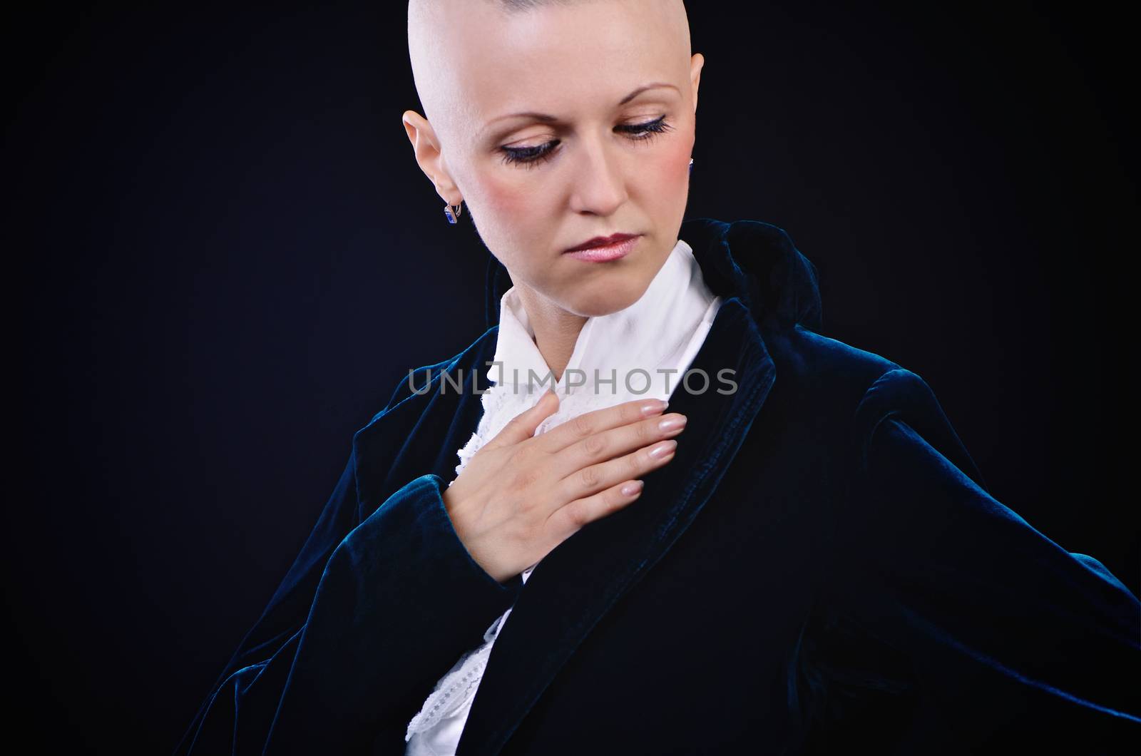 Bald woman by styf22