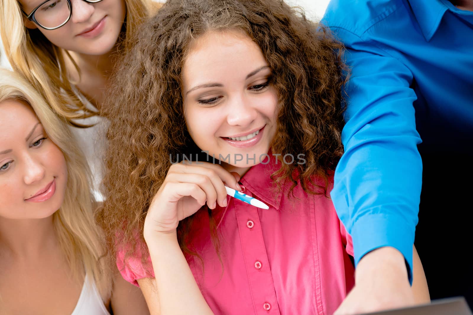 young students in the classroom, teaching at the University of