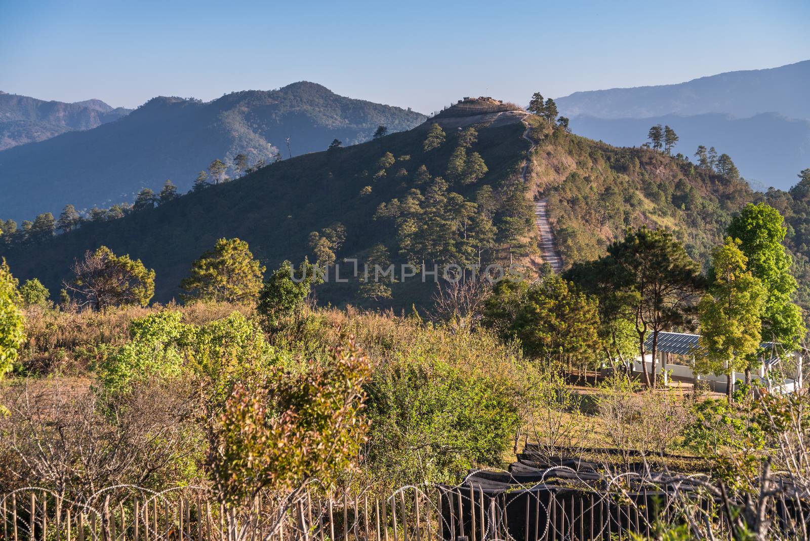 view point , doi angkhang , chiangmai , thailand