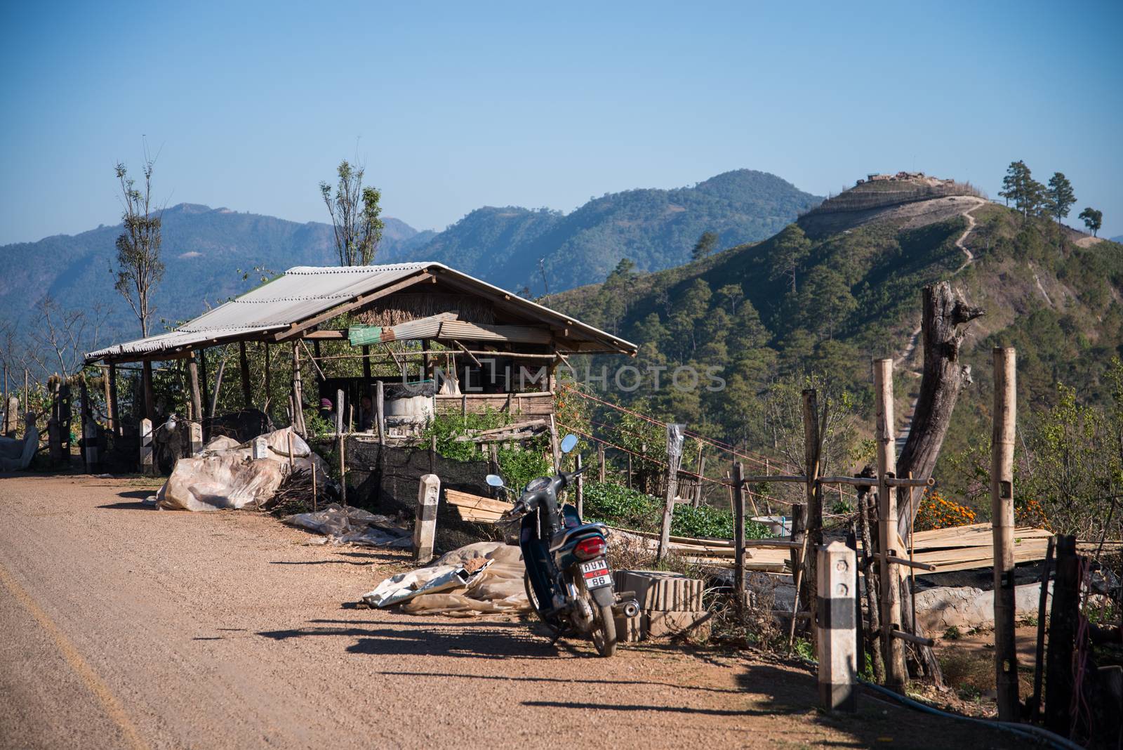 view point , doi angkhang , chiangmai , thailand