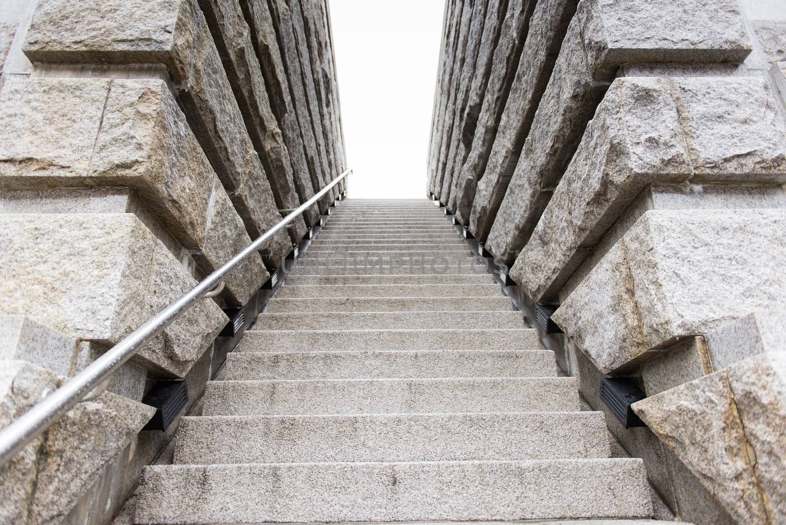 Stairs leading upwards by Arrxxx