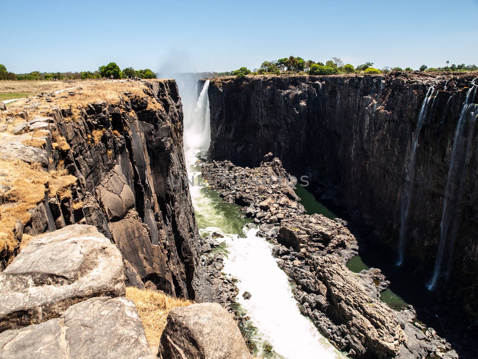 Victoria Falls Canyon by pyty