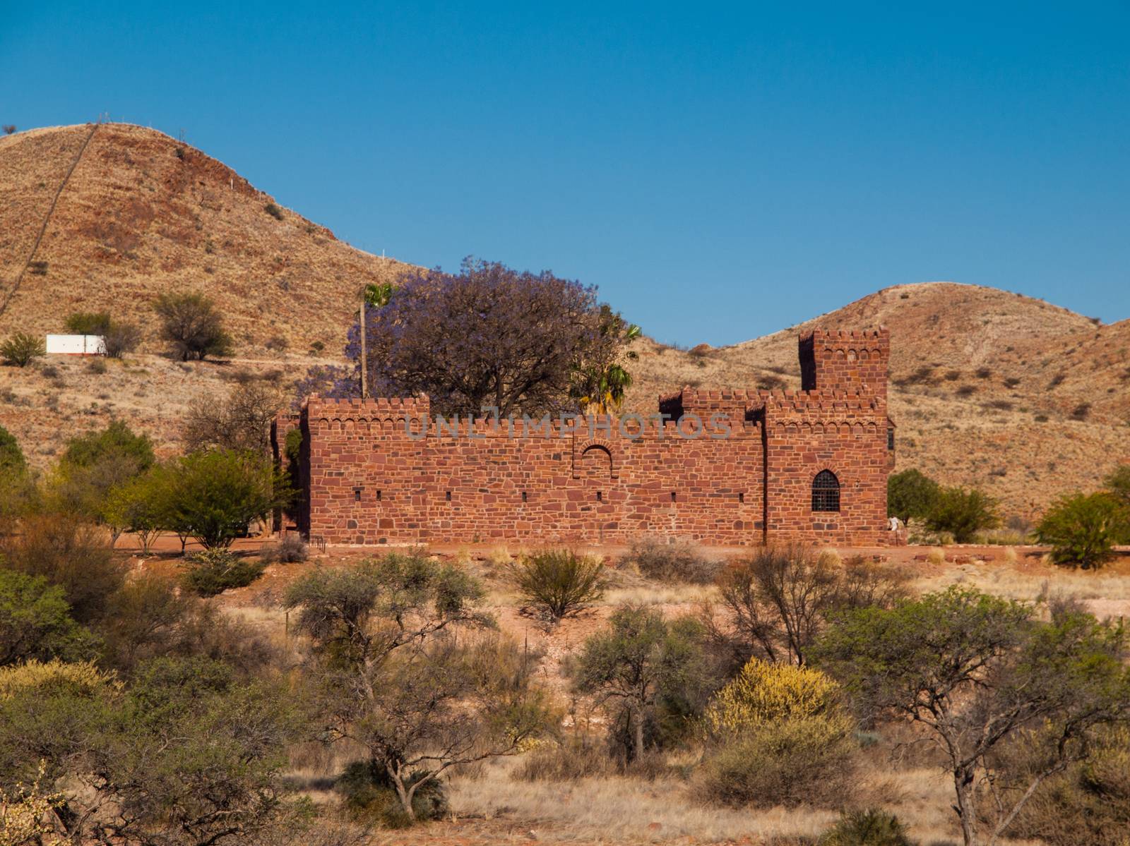 Old german Duwisib castle in southern Namibia Duwisib castle in southern Namibia