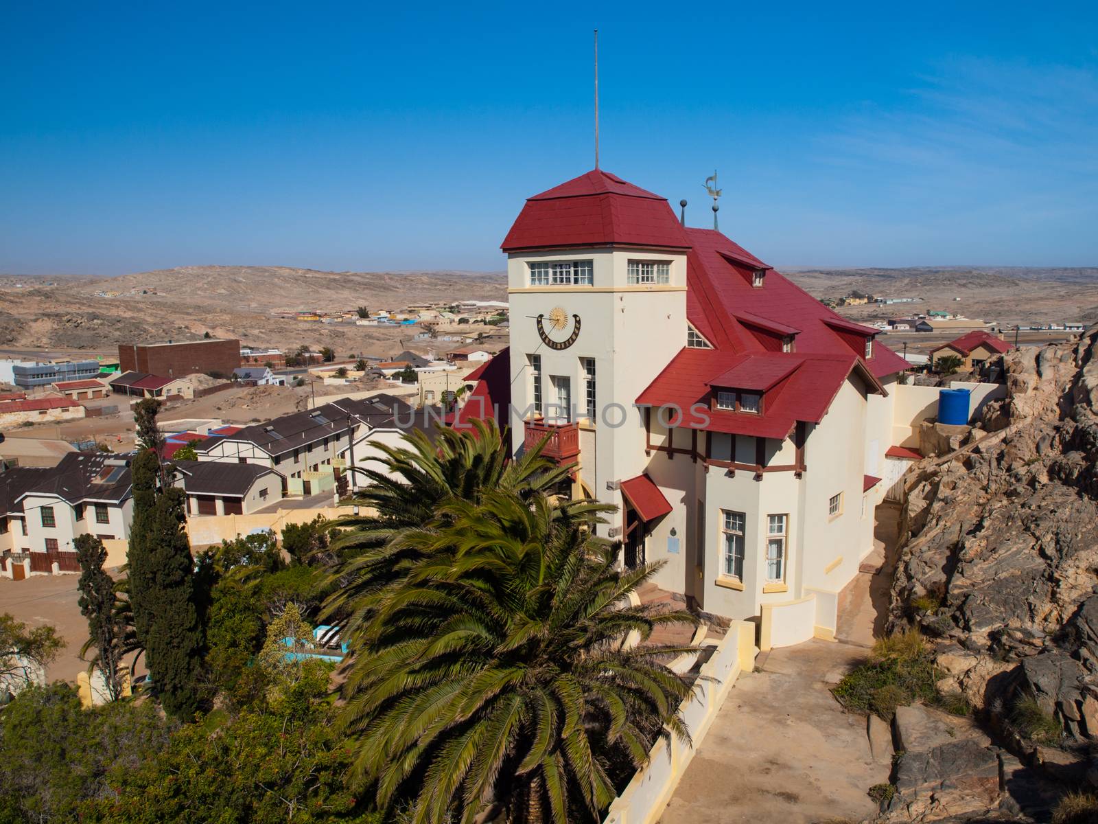 Goerke House in L�deritz in southern Namibia Goerke House in L�deritz (Namibia)