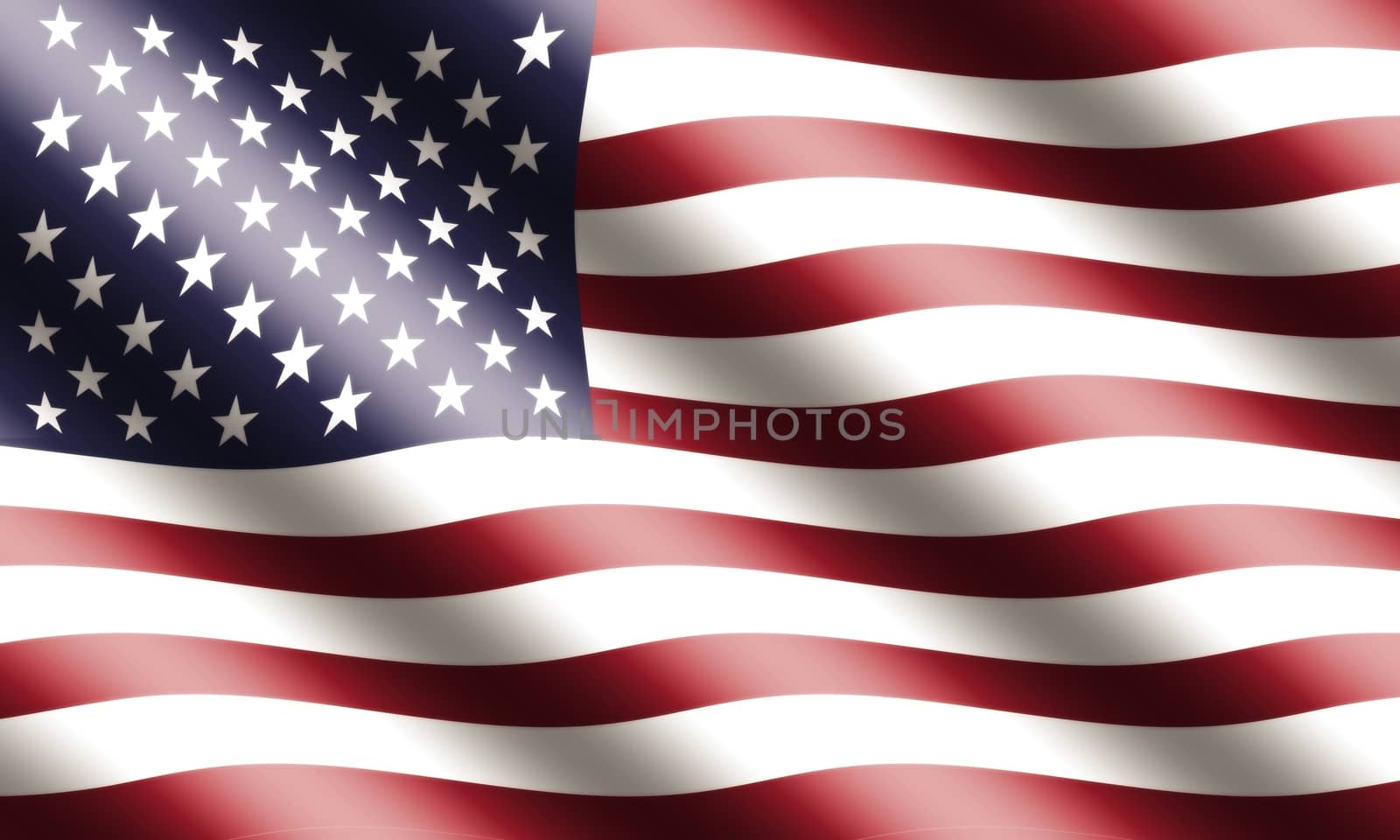 American Flag Waving by razihusin