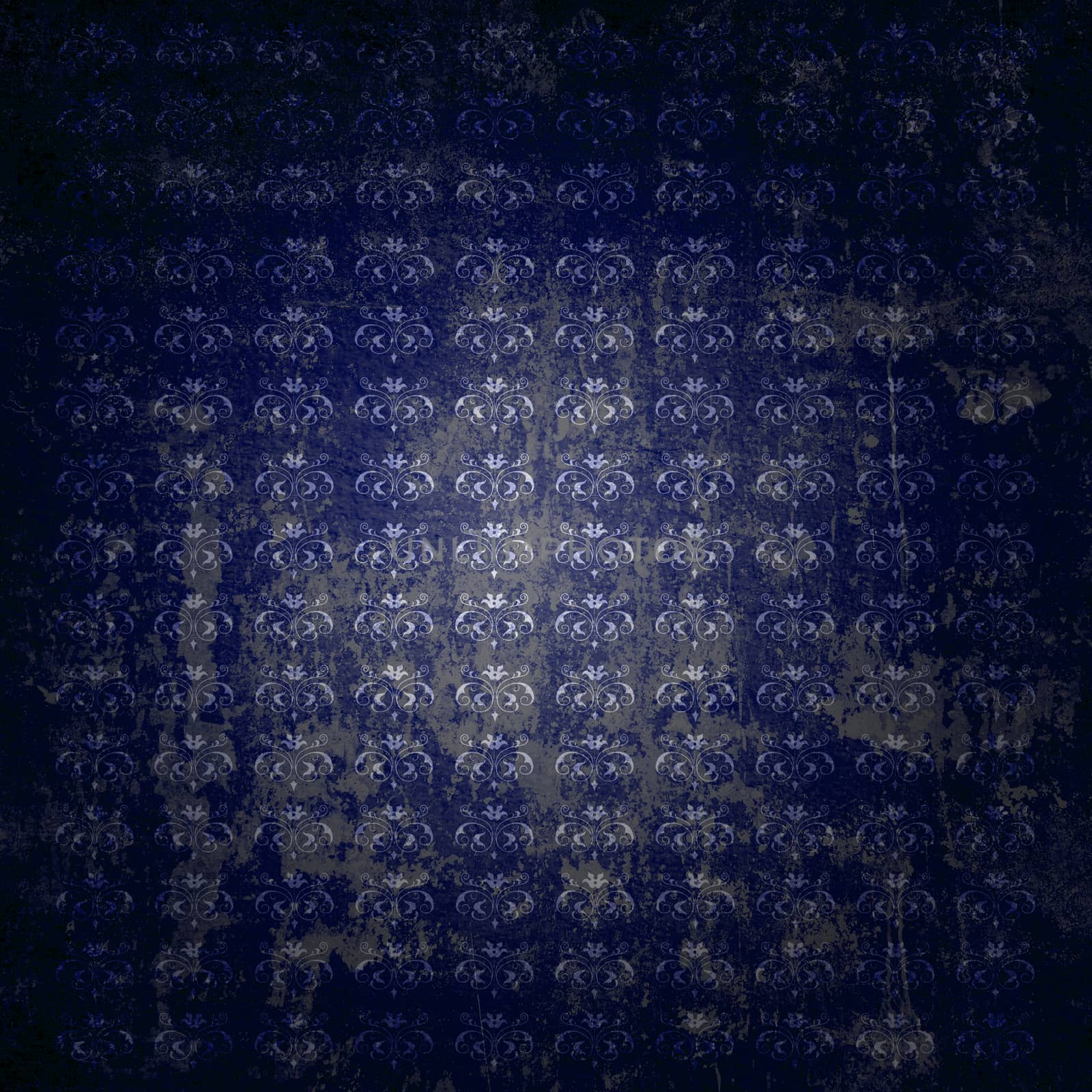 Blue ornaments background
