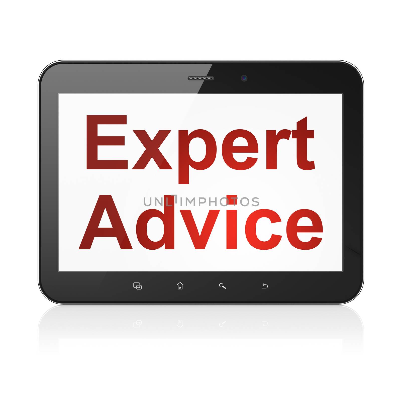 Law concept: Expert Advice on tablet pc computer by maxkabakov