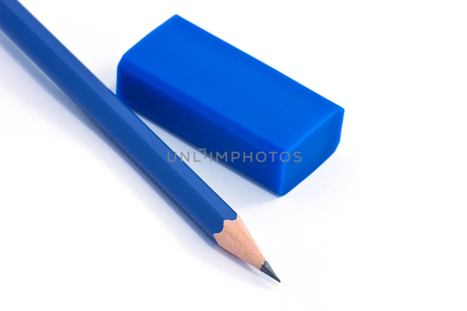 pencil and eraser