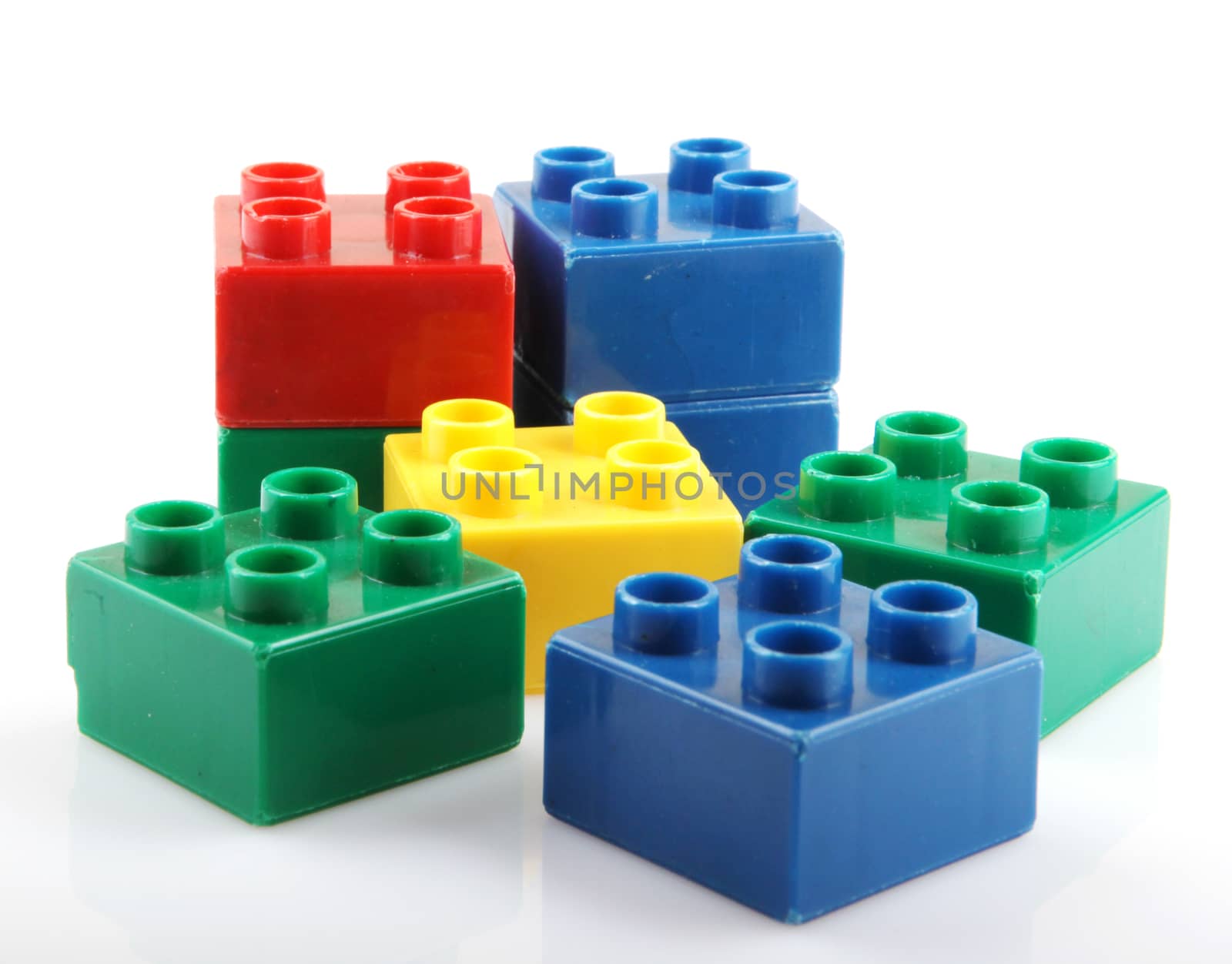 plastic building blocks