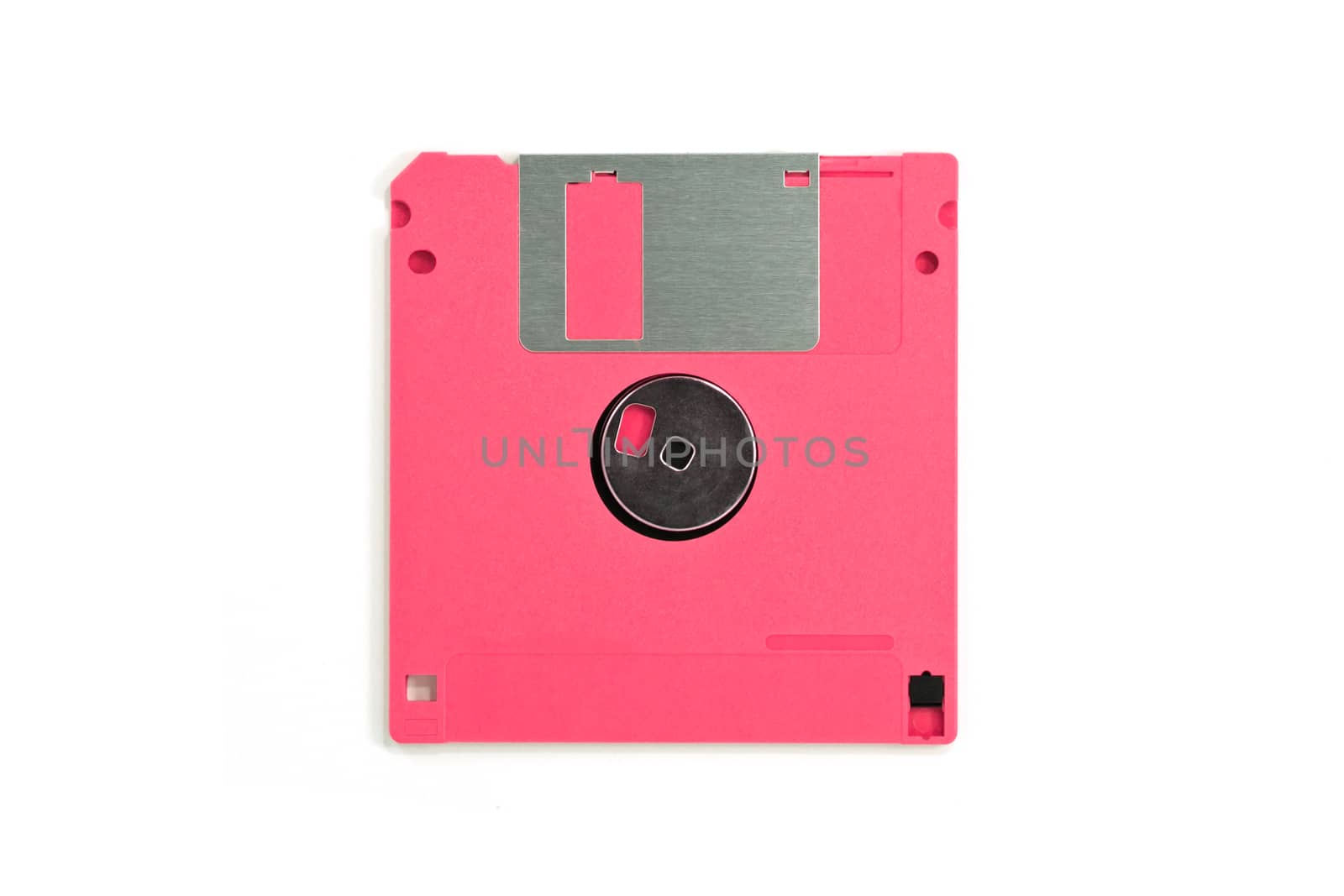 Diskette isolated on white background