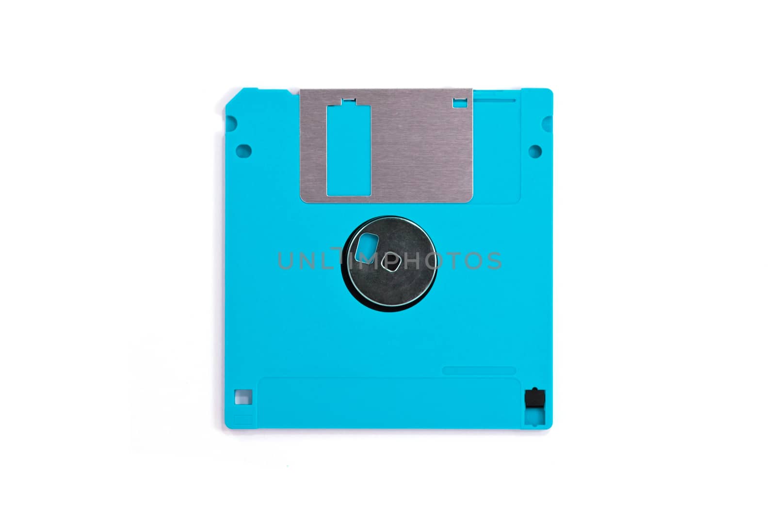 Diskette isolated on white background