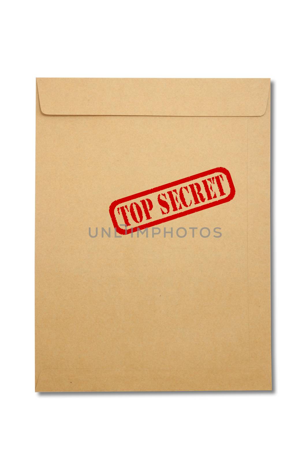 Paper Envelope isolated on white background