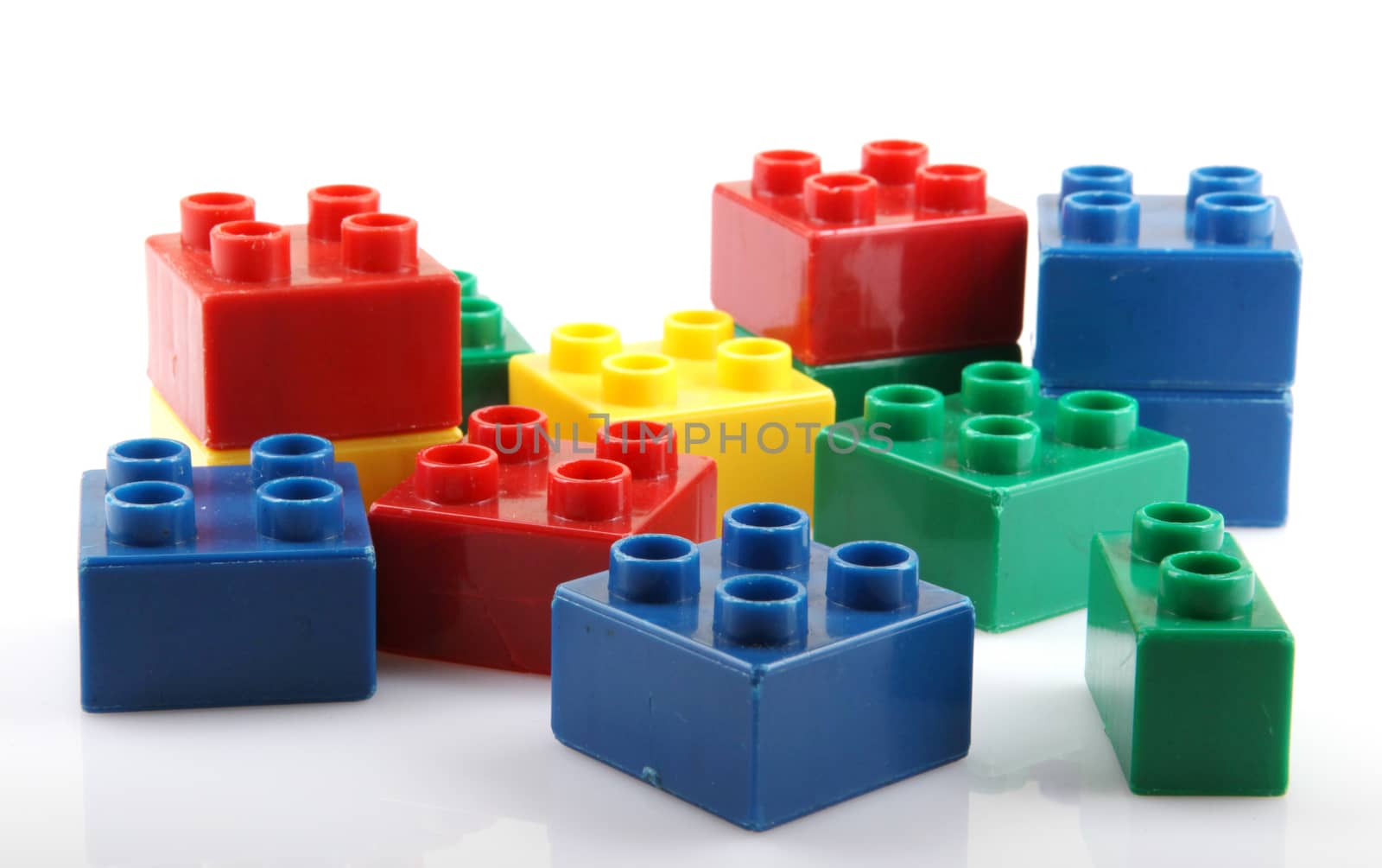 plastic building blocks