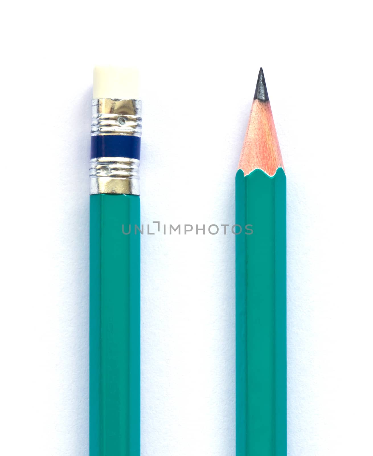 pencil isolate on white