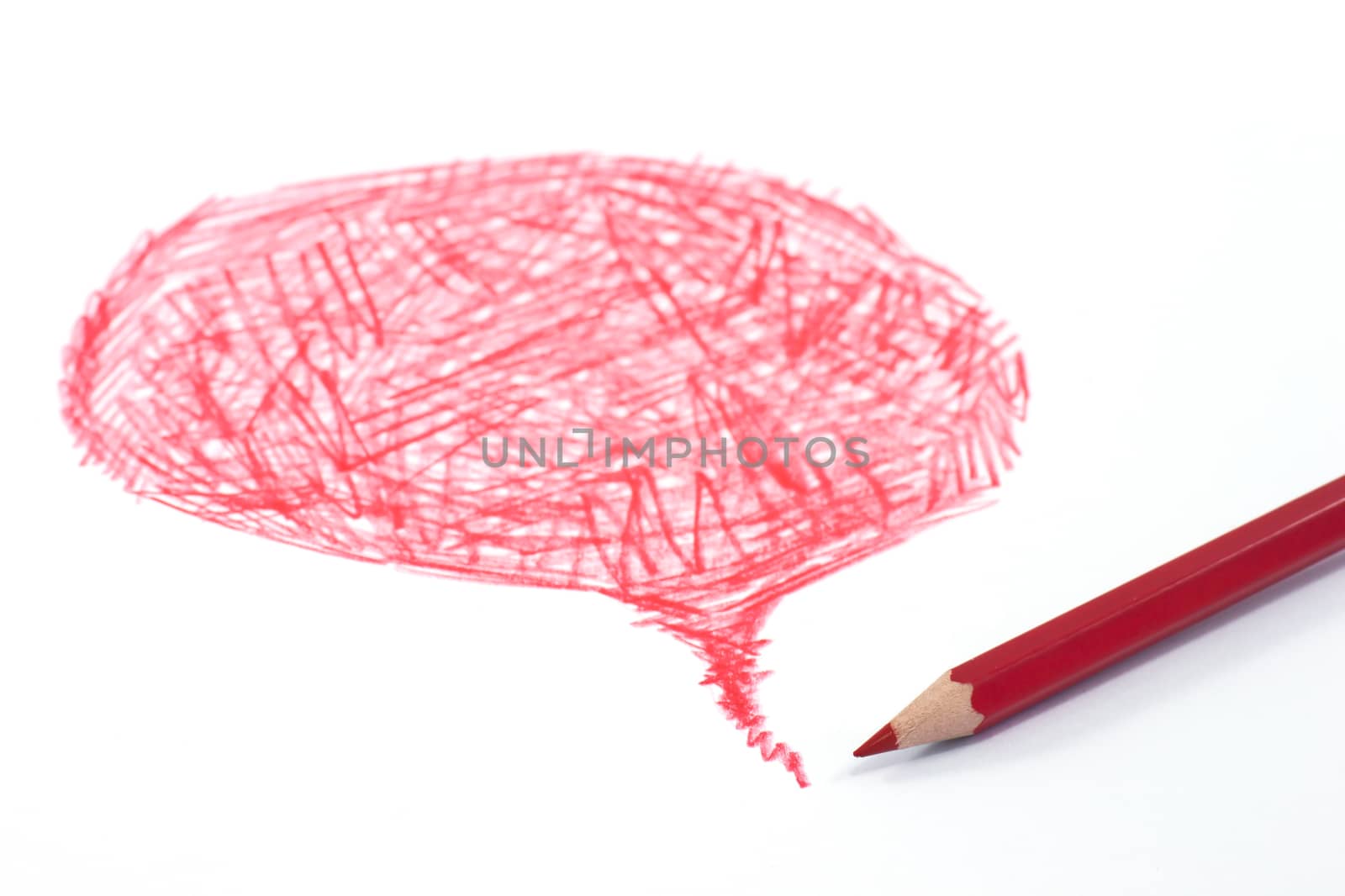 red color pencil