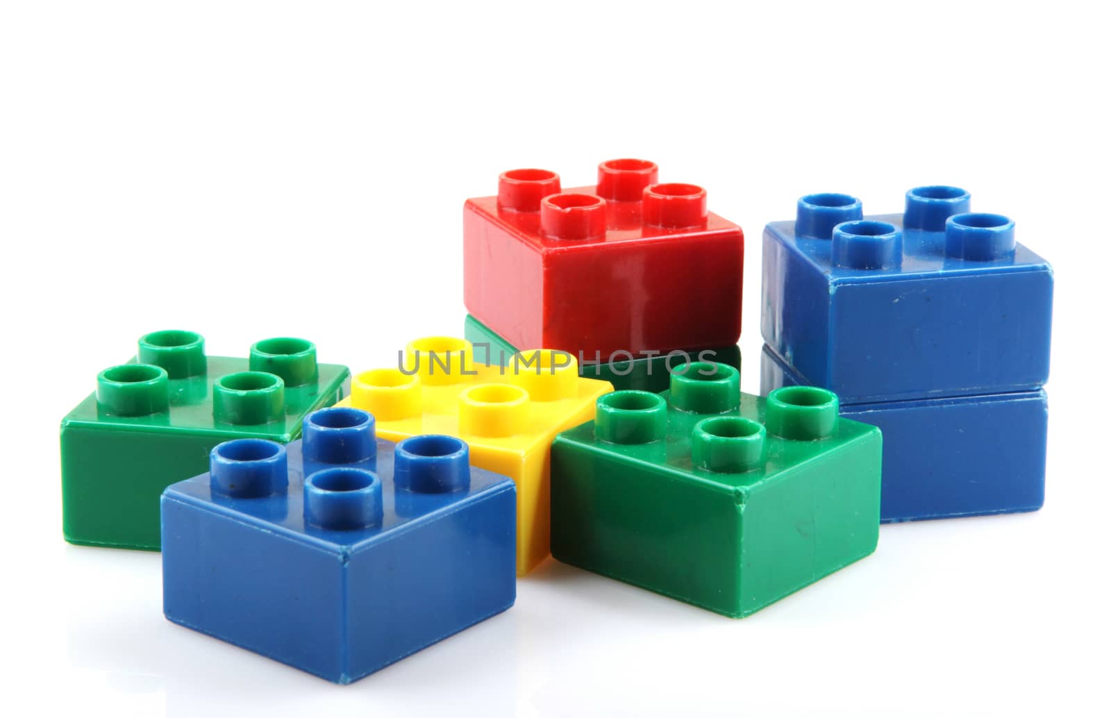 plastic building blocks