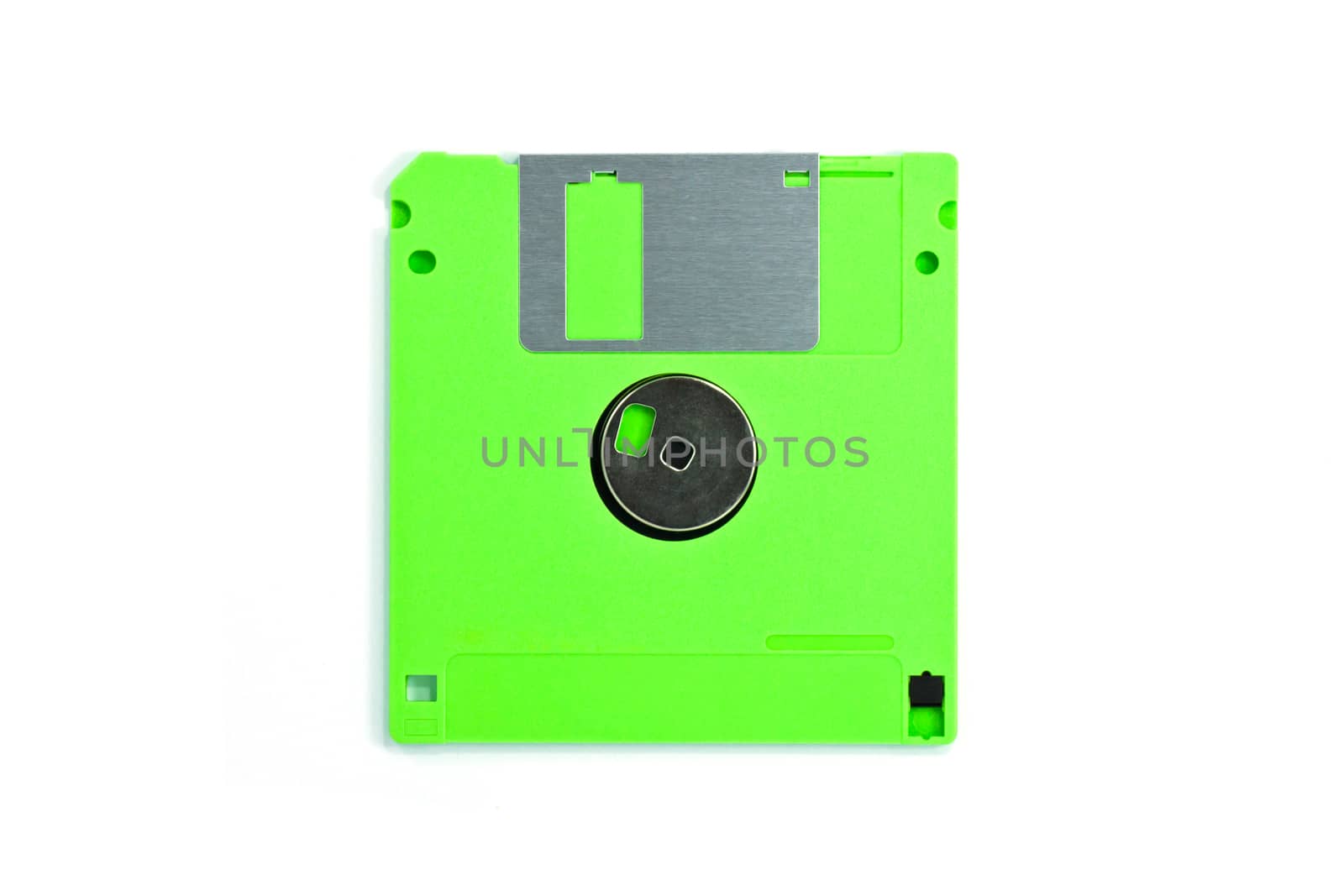 Diskette isolated on white background