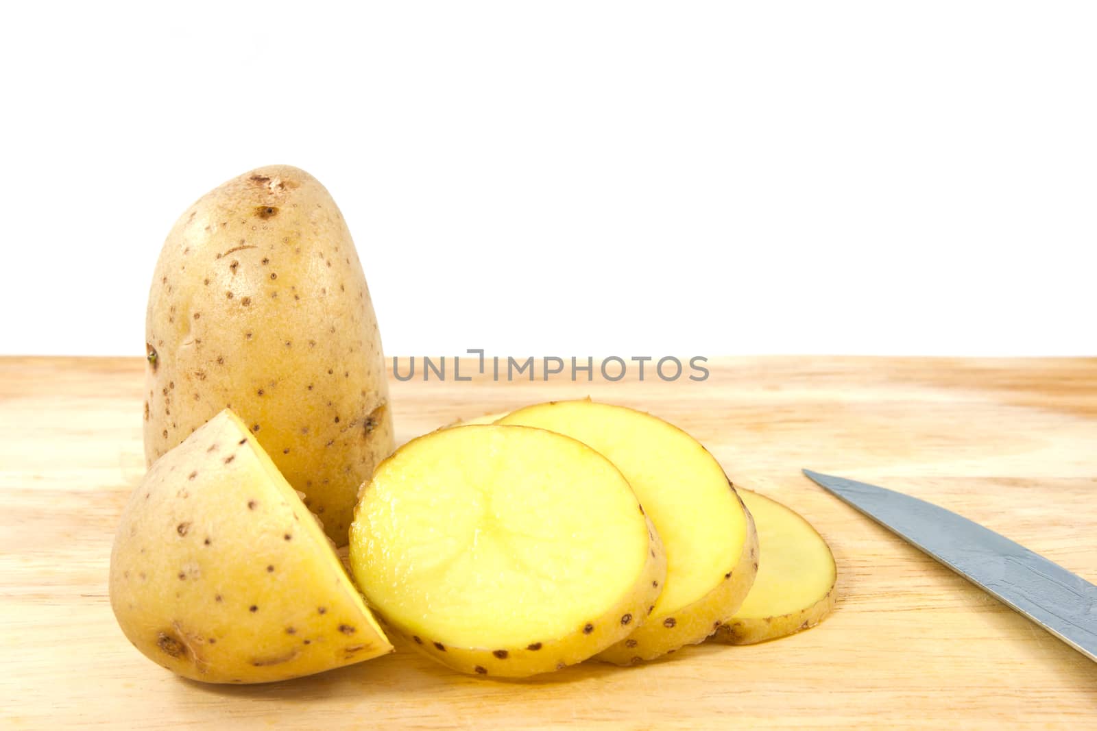 Chopped potato